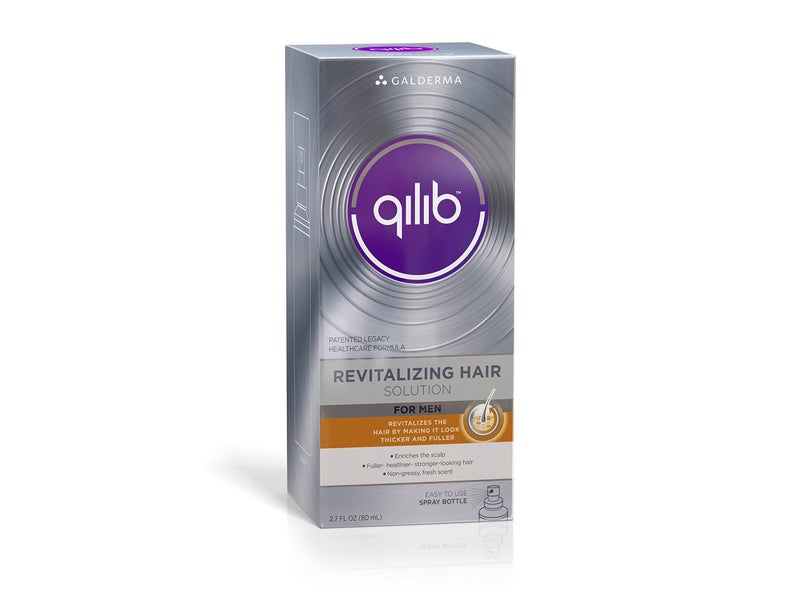 qilib حل revitalizing للشعر، للرجال، رائحة منعشة، 2.7 أونصة سائلة - Image 1